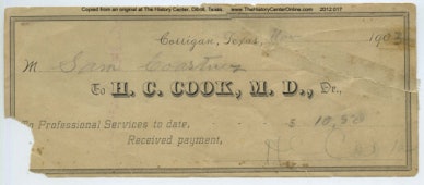 001_Cook_Receipt_Dr_Cook_1903