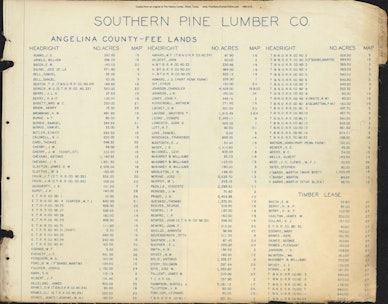 002 1945 Angelina County Headright Index