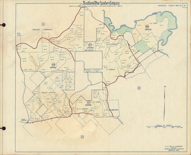 010 1955 Anderson County Timberlands Map 08