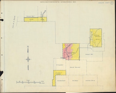 011 1945 Angelina County Timberlands Map 09