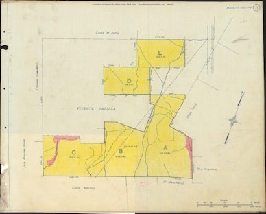 013 1945 Angelina County Timberlands Map 11