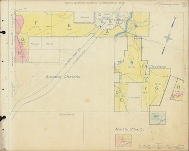 014 1945 Angelina County Timberlands Map 12