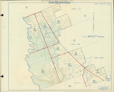 031 Angelina County Timberlands Map 06
