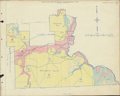 034 1945 Anderson County Timberlands Map 031