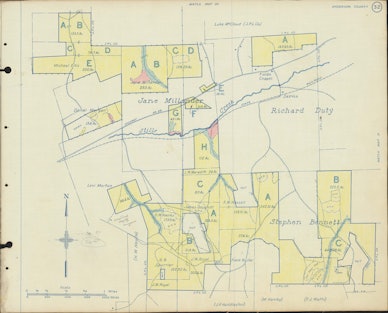 035 1945 Anderson County Timberlands Map 032