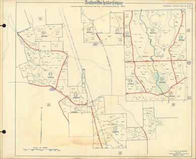 037 Angelina County Timberlands Map 12