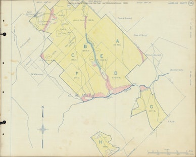 039 1945 Anderson County Timberlands Map 036
