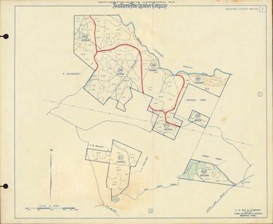 046 1955 Houston County Timberlands Map 02