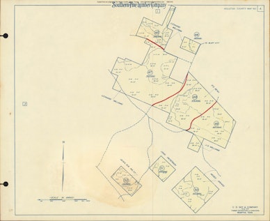 048 1955 Houston County Timberlands Map 04