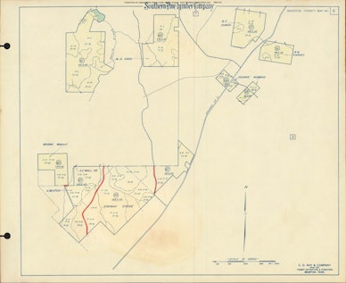 050 1955 Houston County Timberlands Map 06