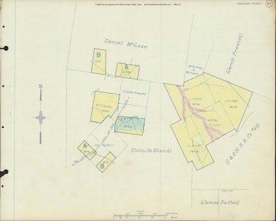 051 1945 Houston County Timberlands Map 047