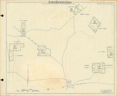051 1955 Houston County Timberlands Map 07