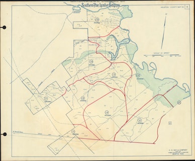 052 1955 Houston County Timberlands Map 08