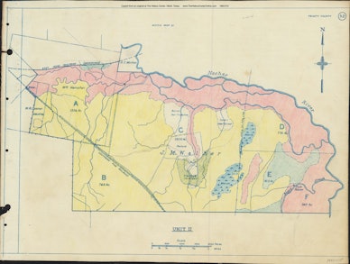 057 1945 Trinity County Timberlands Map 052