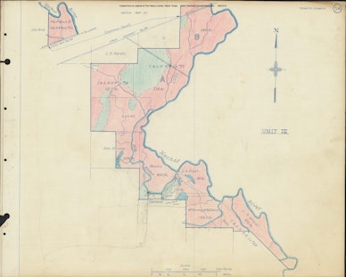 059 1945 Trinity County Timberlands Map 054
