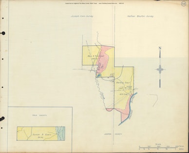 064 1945 Trinity County Timberlands Map 059