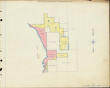 066 1945 Cherokee County Timberlands Map 060