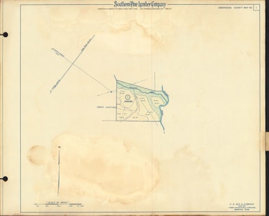 067 1955 Henderson County Timberlands Map 01