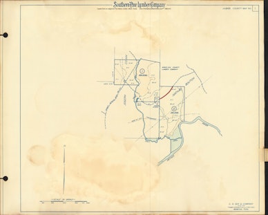 065 1955 Jasper County Timberlands Map 01