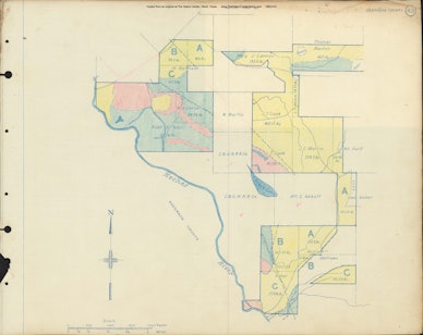 069 1945 Cherokee County Timberlands Map 063