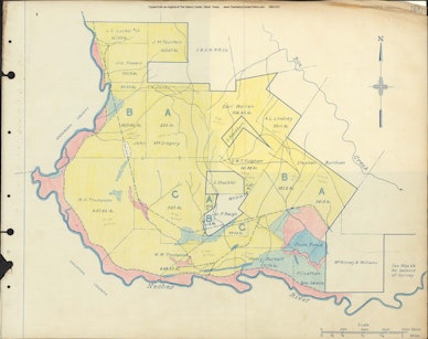 071 1945 Cherokee County Timberlands Map 065