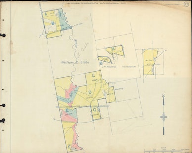 073 1945 Cherokee County Timberlands Map 067
