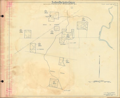 077 1955 Tyler County Timberlands Map 02