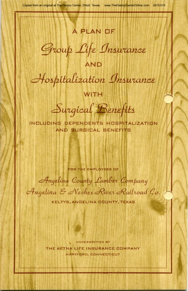 08 ANRR Insurance Plan, 1949