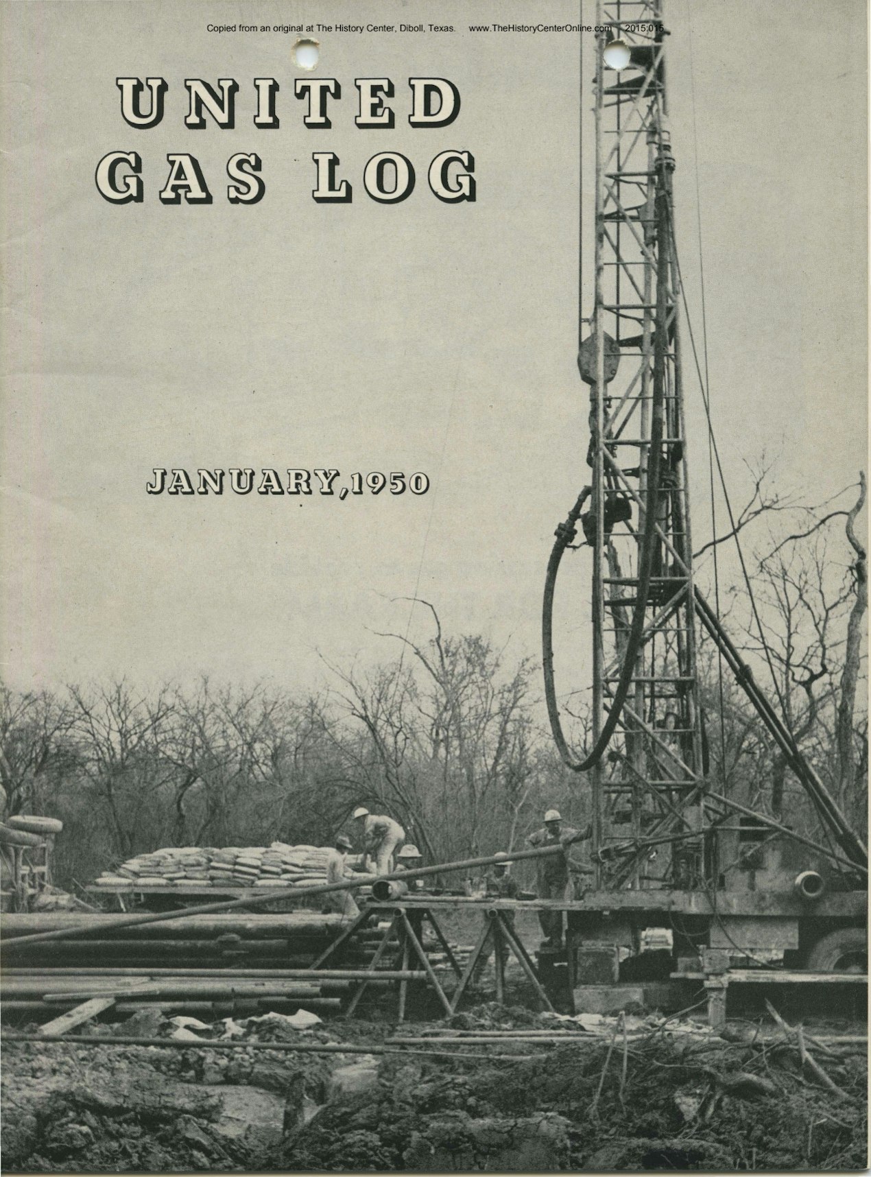 12 United Gas Log Memorial Hospital 1950