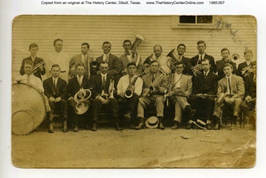 15 Diboll Community Band, ca. 1910