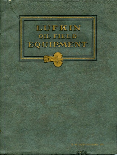 Lufkin Annual Report 1933