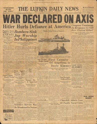 1941 Lufkin Daily News Dec 11