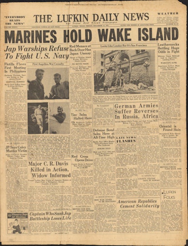 1941 Lufkin Daily News Dec 12