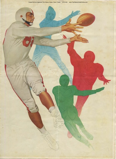 1953 10 16 Football Program