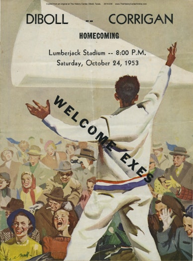 1953 10 24 Football Program