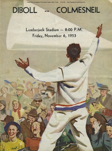 1953 11 06 Football Program