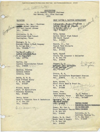 1955-1958 ACCM Committee Minutes