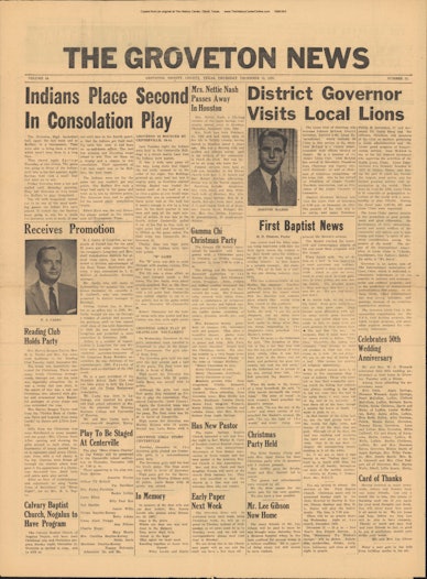 Groveton News, December 18, 1958