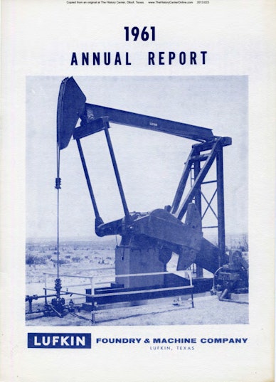 Lufkin Annual Report 1961