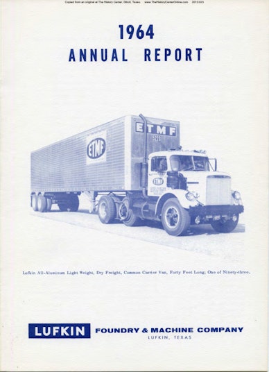 Lufkin Annual Report 1964