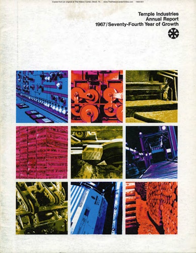 1967 Temple Industries Annual Report