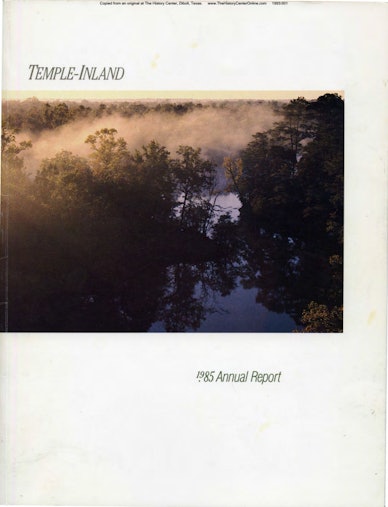 1985 Temple-Inland Annual Report