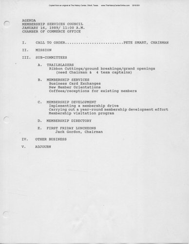 1989-1990 ACCM Committee Minutes
