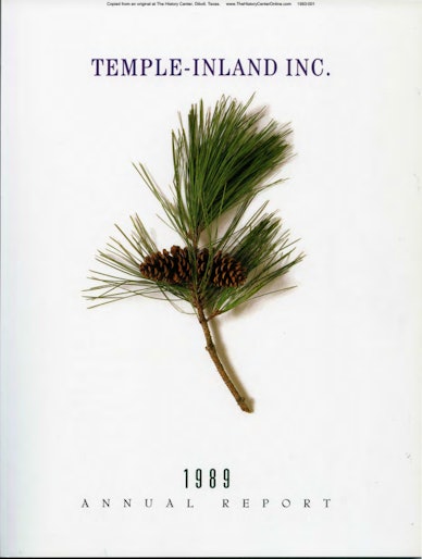 1989 Temple-Inland Annual Report