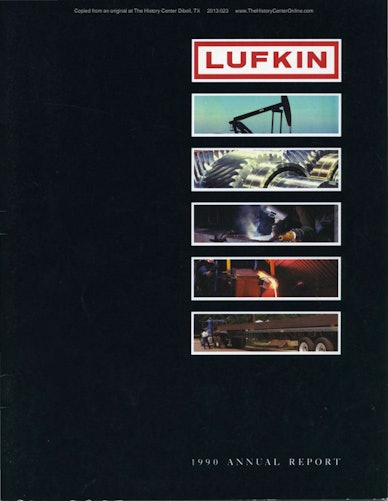 Lufkin Annual Report 1990