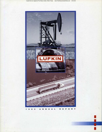 Lufkin Annual Report 1993