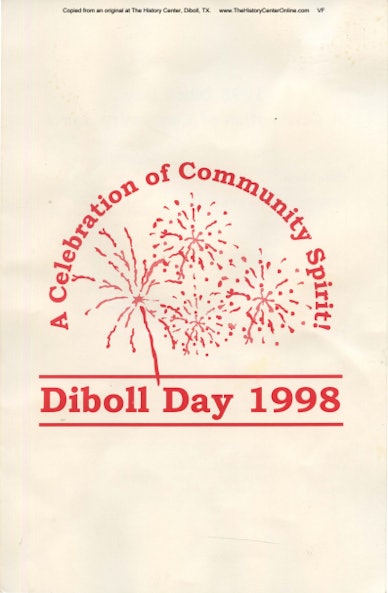 1998 Diboll Day Program