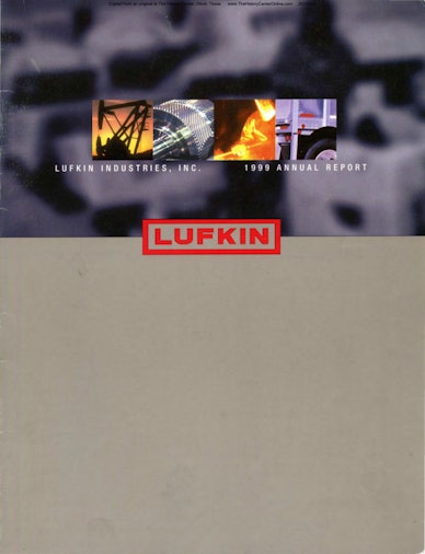 Lufkin Annual Report 1999