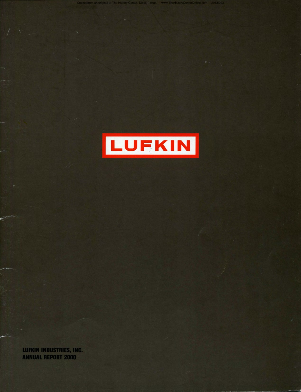 Lufkin Annual Report 2000