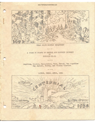 1936 Division 11 Guide to Historic Interests